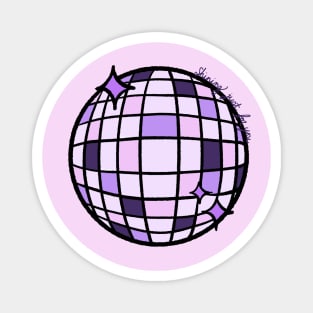 Disco Ball Midnights Magnet